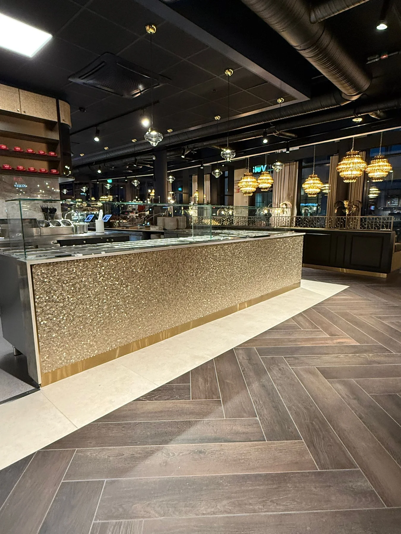 Interior view of Adams Caffe