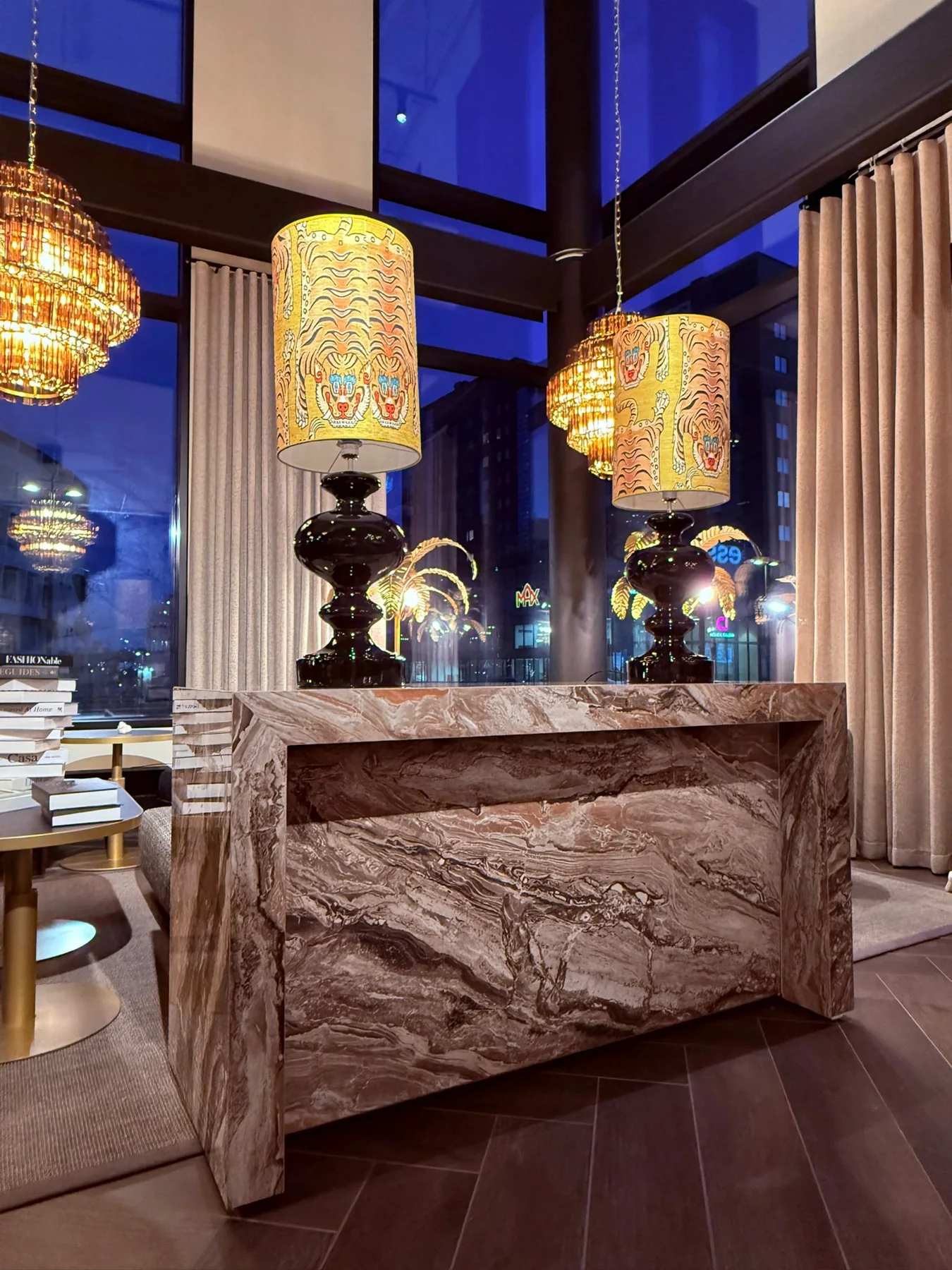 Interior view of Adams Caffe