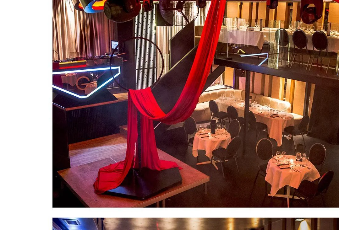 Interior view of Gallery Club
