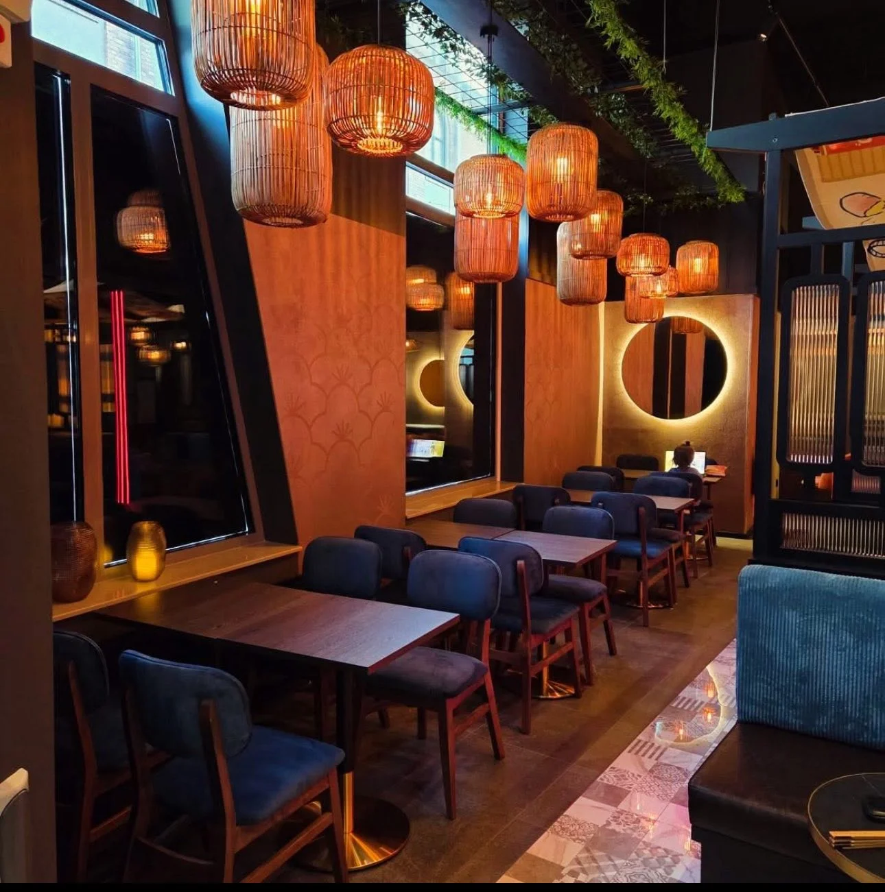 Interior view of Mimaru Sushi