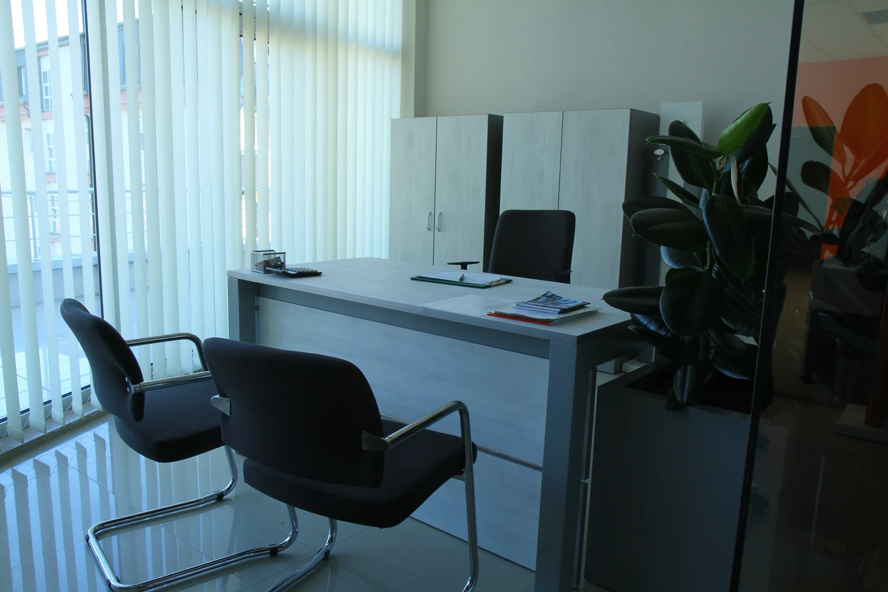 Interior view of Tregi Marketing Group