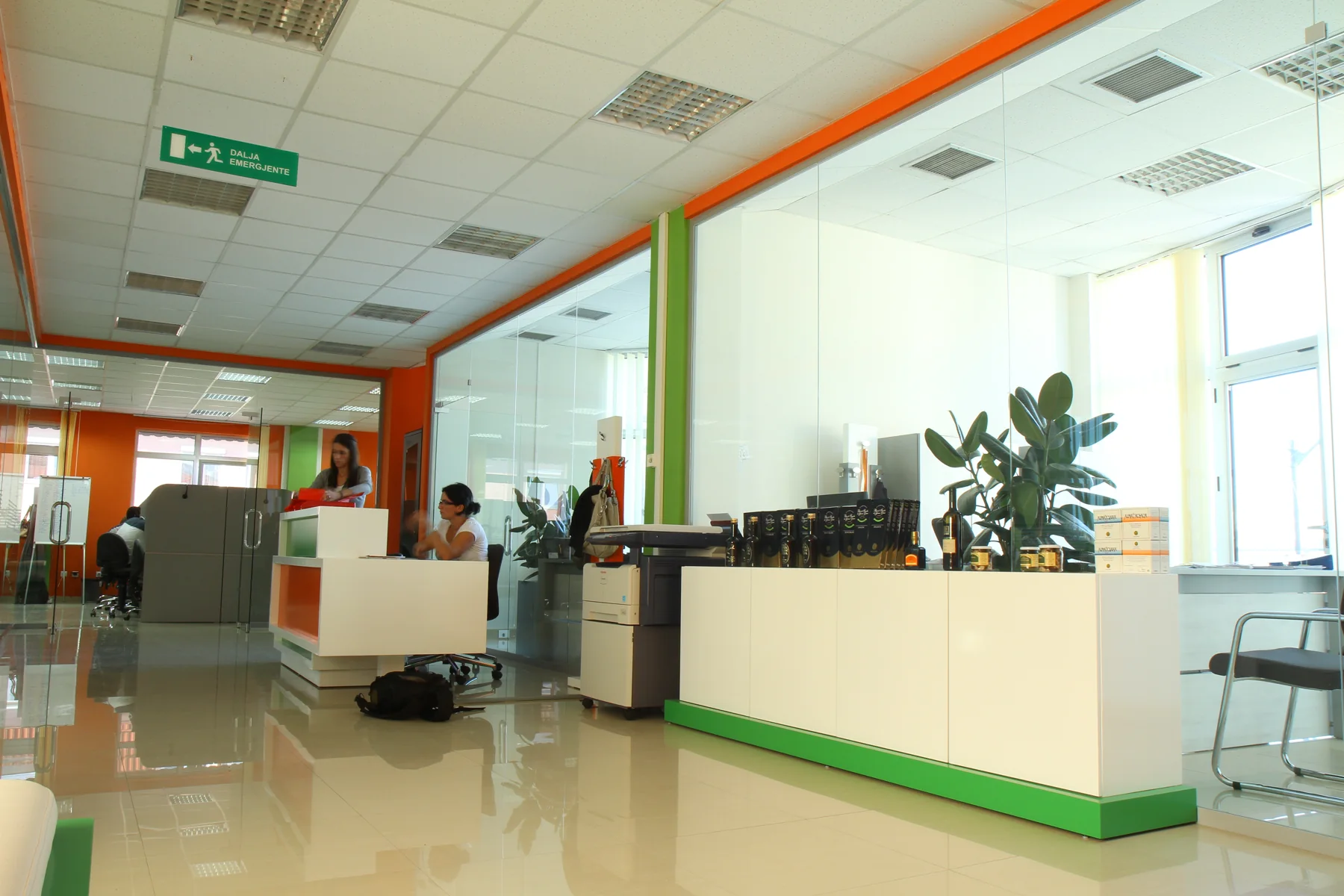 Interior view of Tregi Marketing Group
